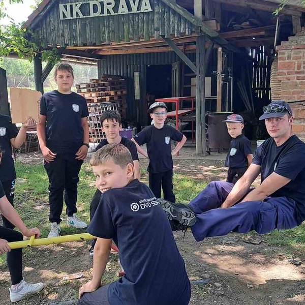 Nastup na 10. Dravskom kupu - natjecanje vatrogasnog pomlatka u Donjem Mihaljevcu