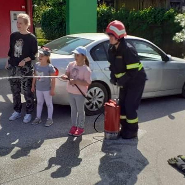 Pokazna vježba u Dječjem vrtiću Sunčeko Selnica