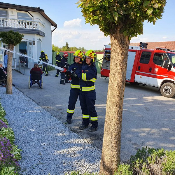Vježba u Domu za starije i nemoćne osobe Ščavničar