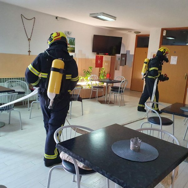 Vježba u Domu za starije i nemoćne osobe Ščavničar