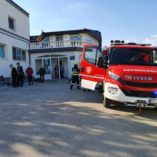 Vježba u Domu za starije i nemoćne osobe Ščavničar