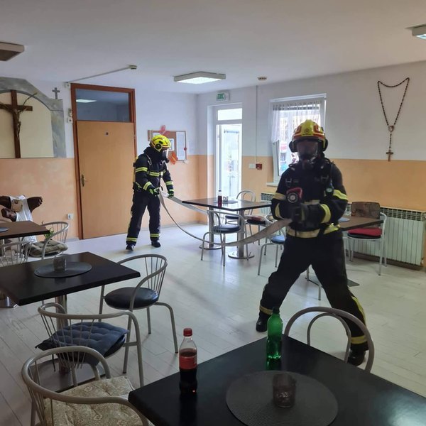 Vježba u Domu za starije i nemoćne osobe Ščavničar